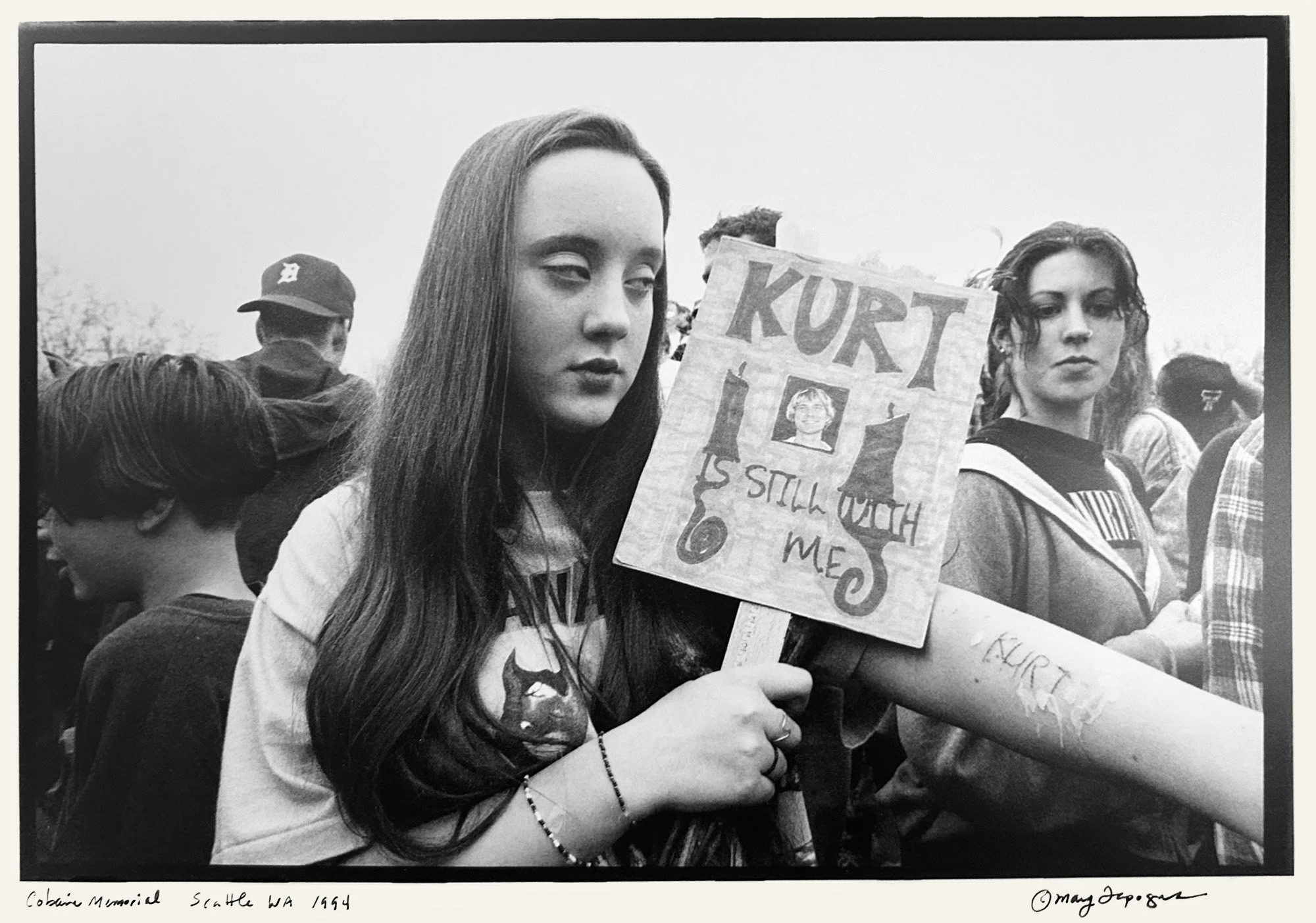 Cobain Memorial
Cobain Memorial
Seattle, WA
B/W, 1994
