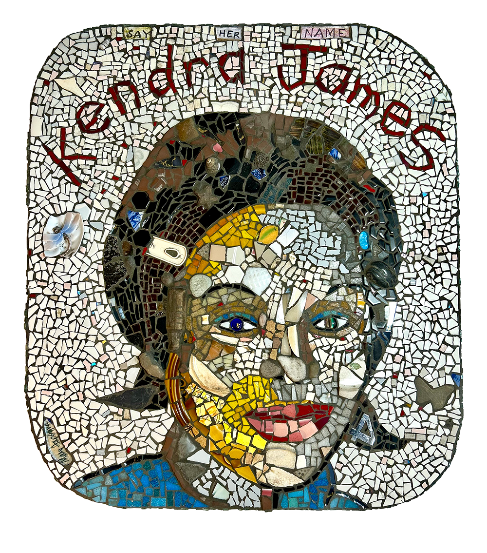 Kendra James
22"w x 25"h               2020
Young mother of two children.