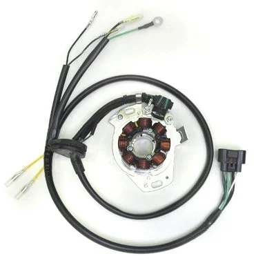 Honda CR250R 40 watt   lighting stator with billet plate, 2000-2001 (Part #RS00L99-C)