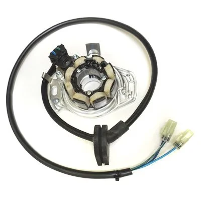 Honda CR125R  stator with billet plate, 1998 (Part #RS00C99-A)