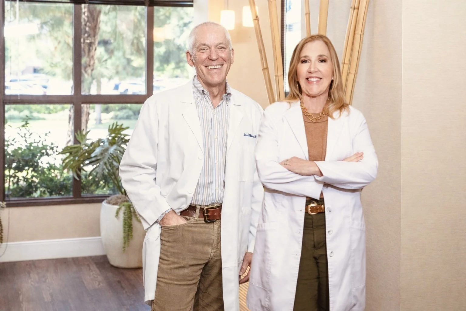 Doctor David Weiss and Dr. Cynthia Williams