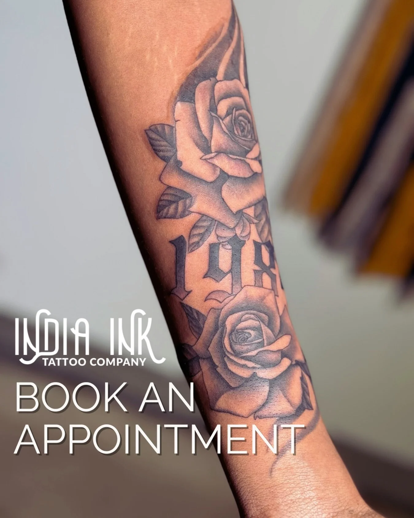 Book your next tattoo with India Ink Tattoo Company.