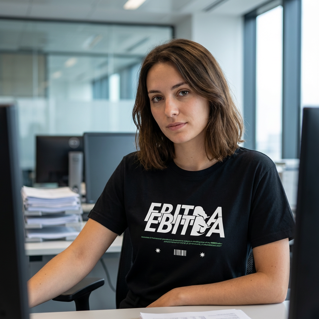 Tshirt EBITDA noir