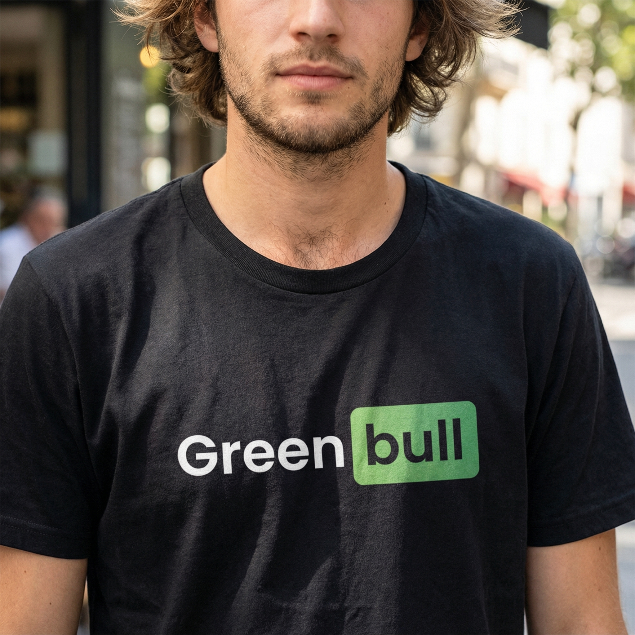 Tshirt Greenbull Hub noir