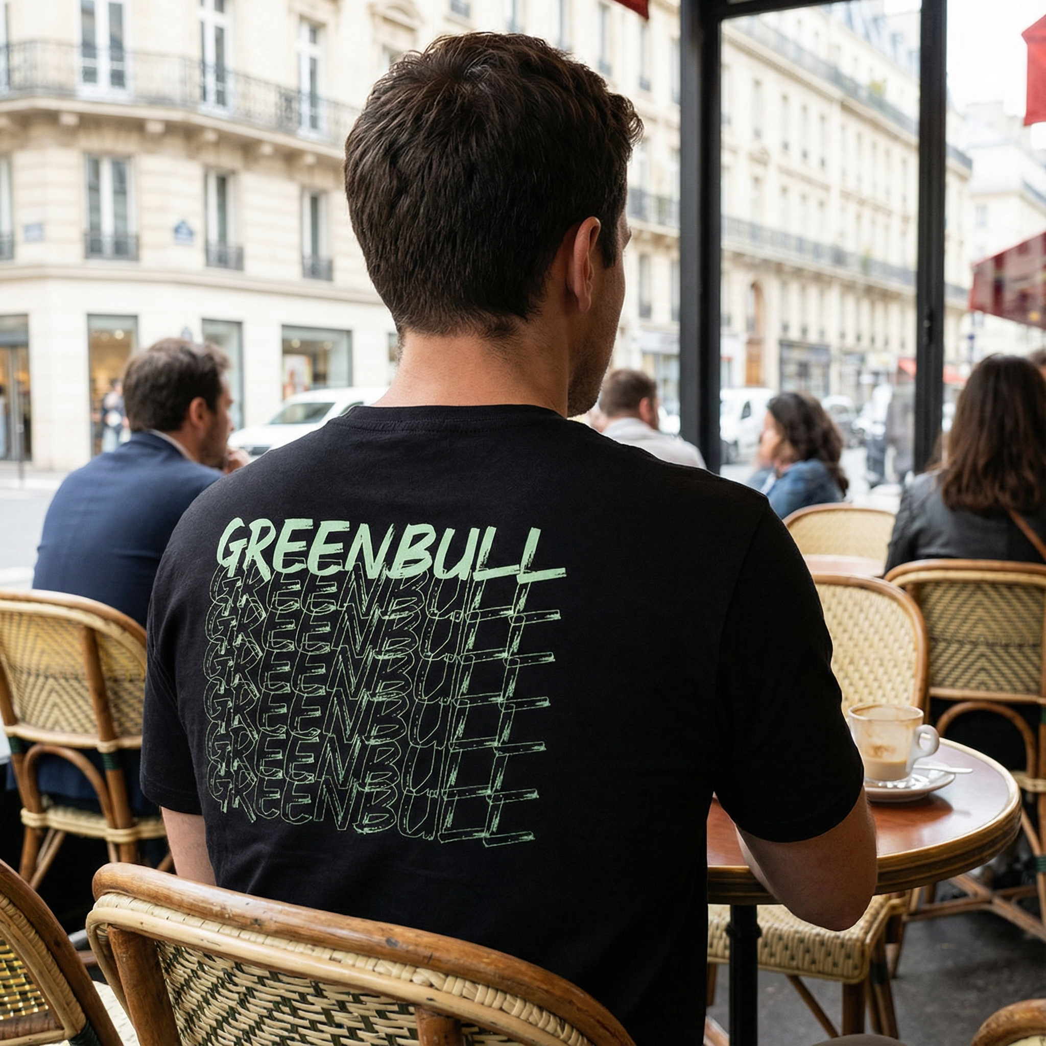 Tshirt Greenbull² Noir