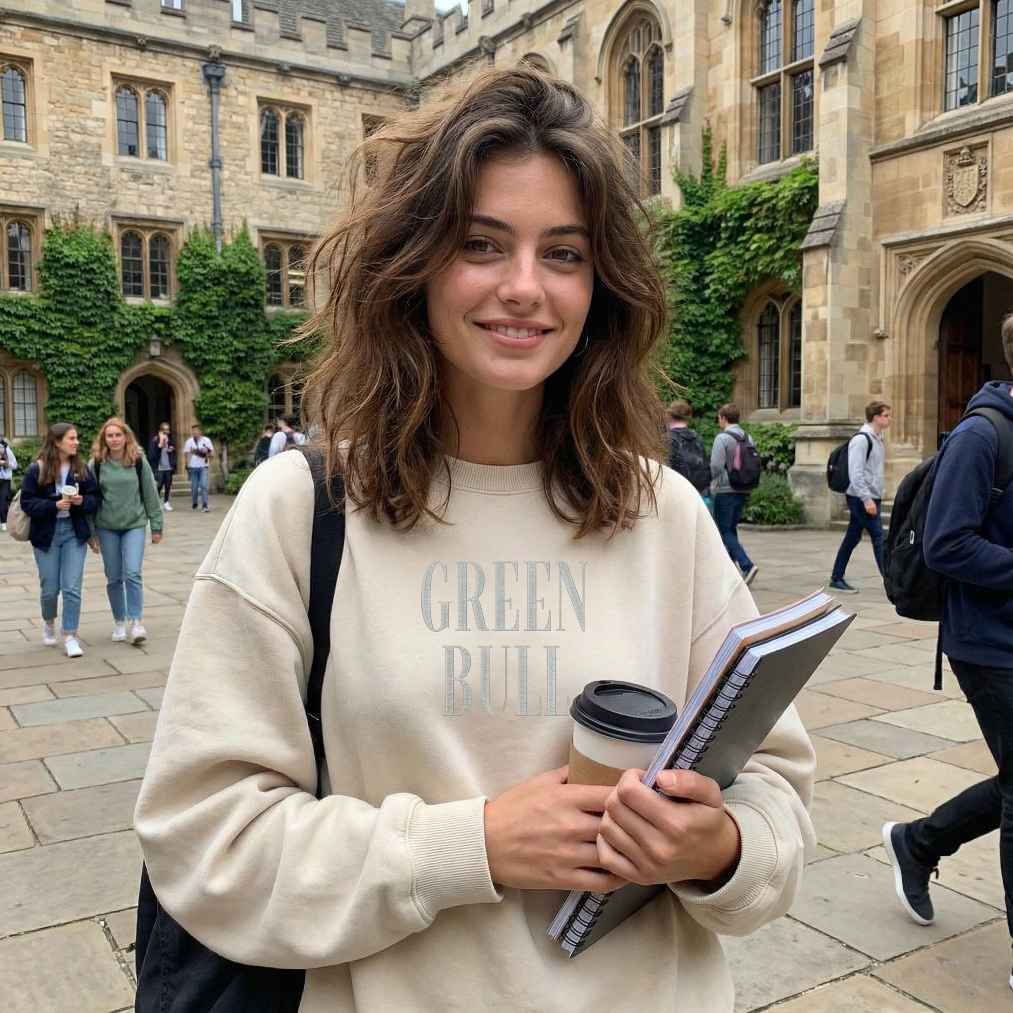 Sweat Oversized Beige