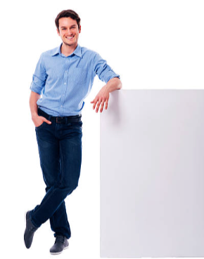 Frontal view of a person with the trunk leaning to the right, showing a lateral weight shift.