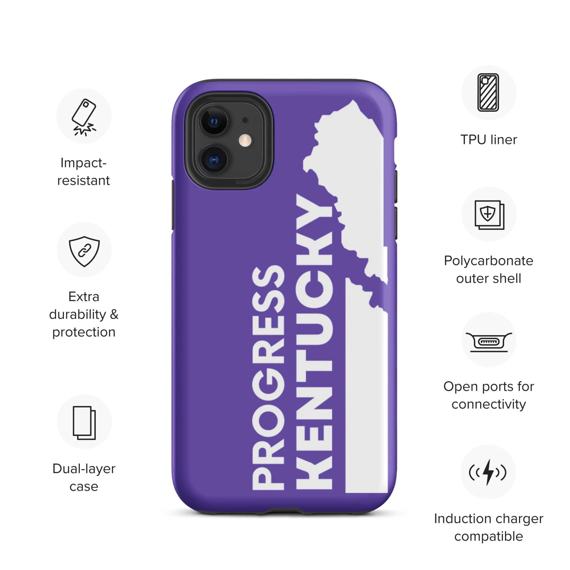 Progress Kentucky iPhone Case