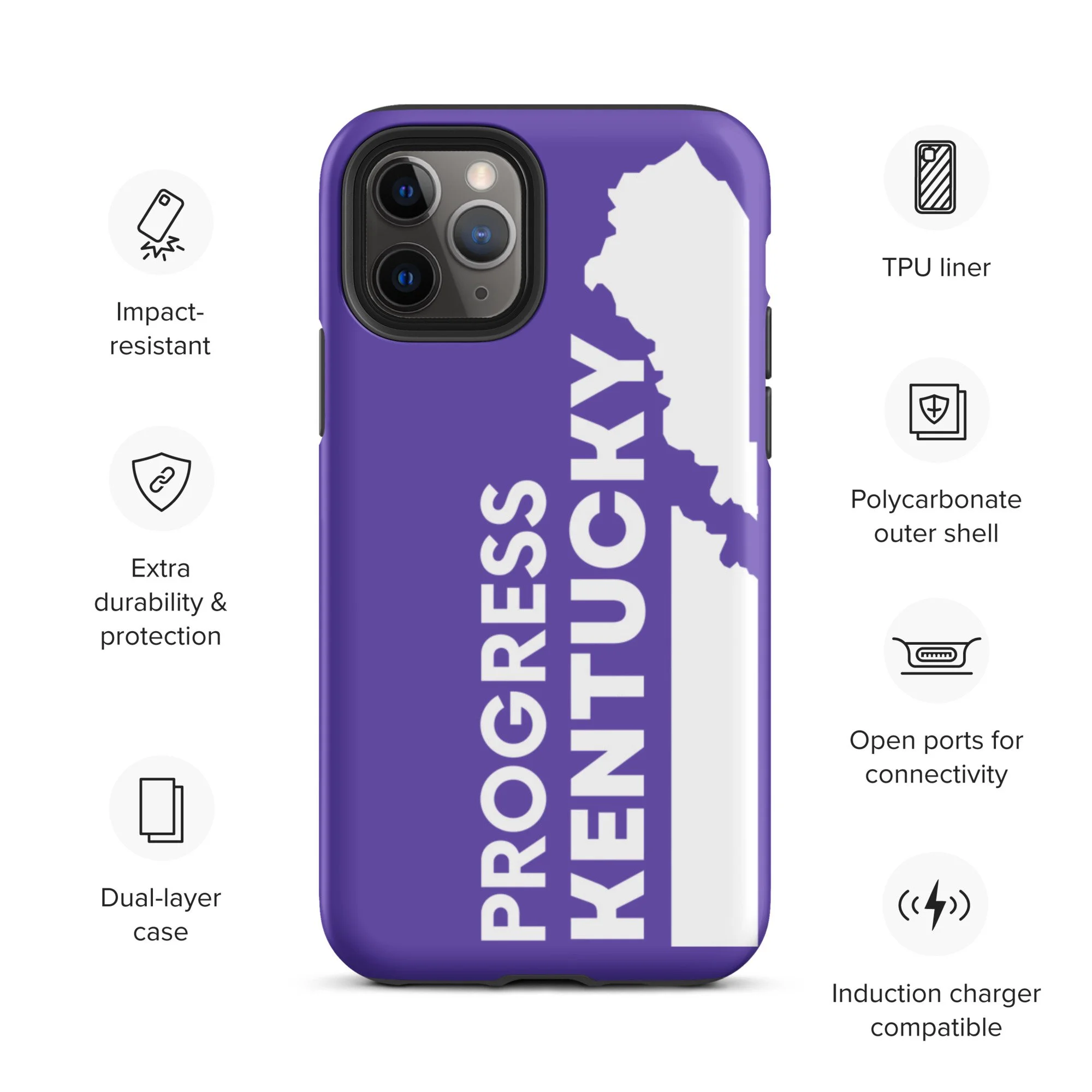 Progress Kentucky iPhone Case