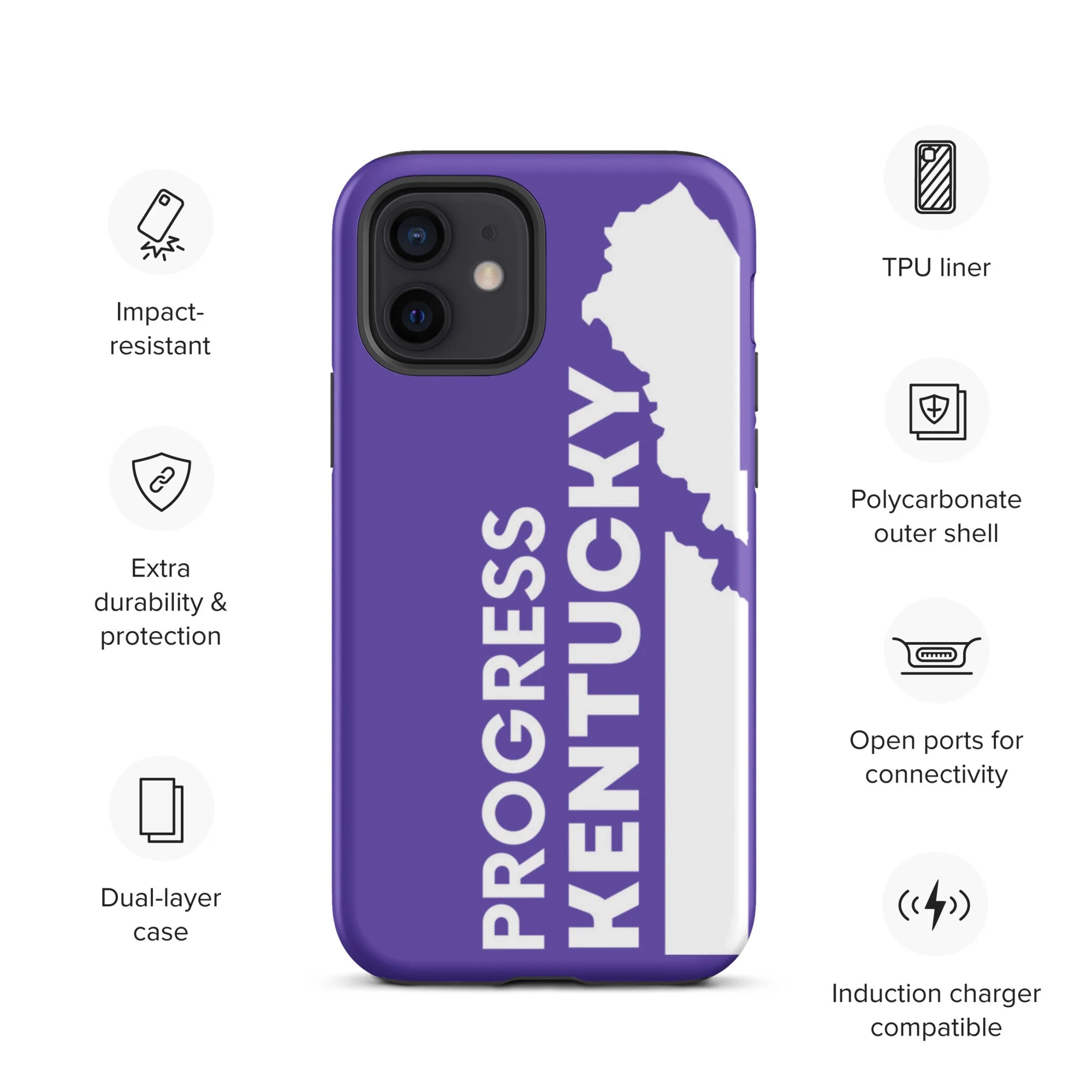 Progress Kentucky iPhone Case