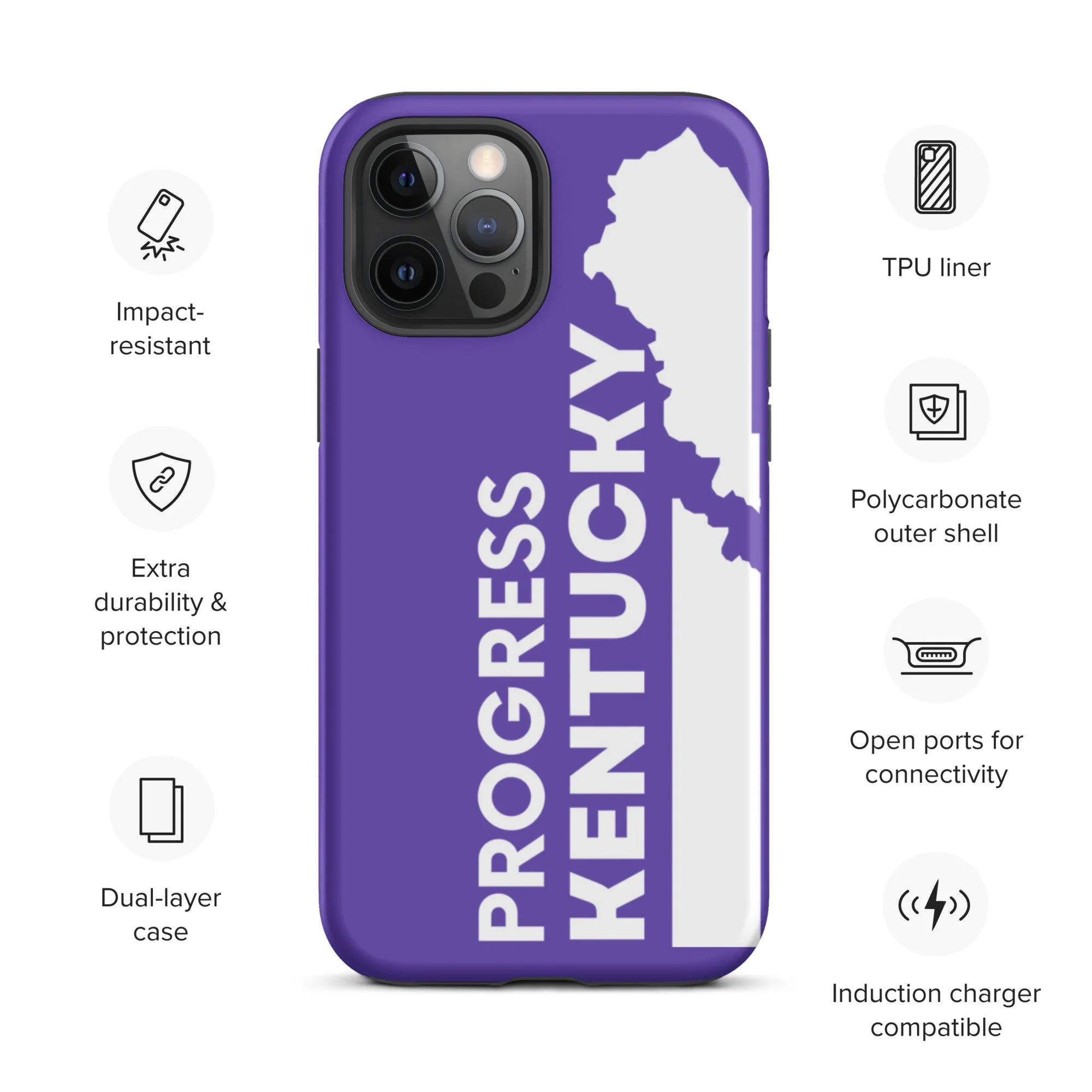 Progress Kentucky iPhone Case