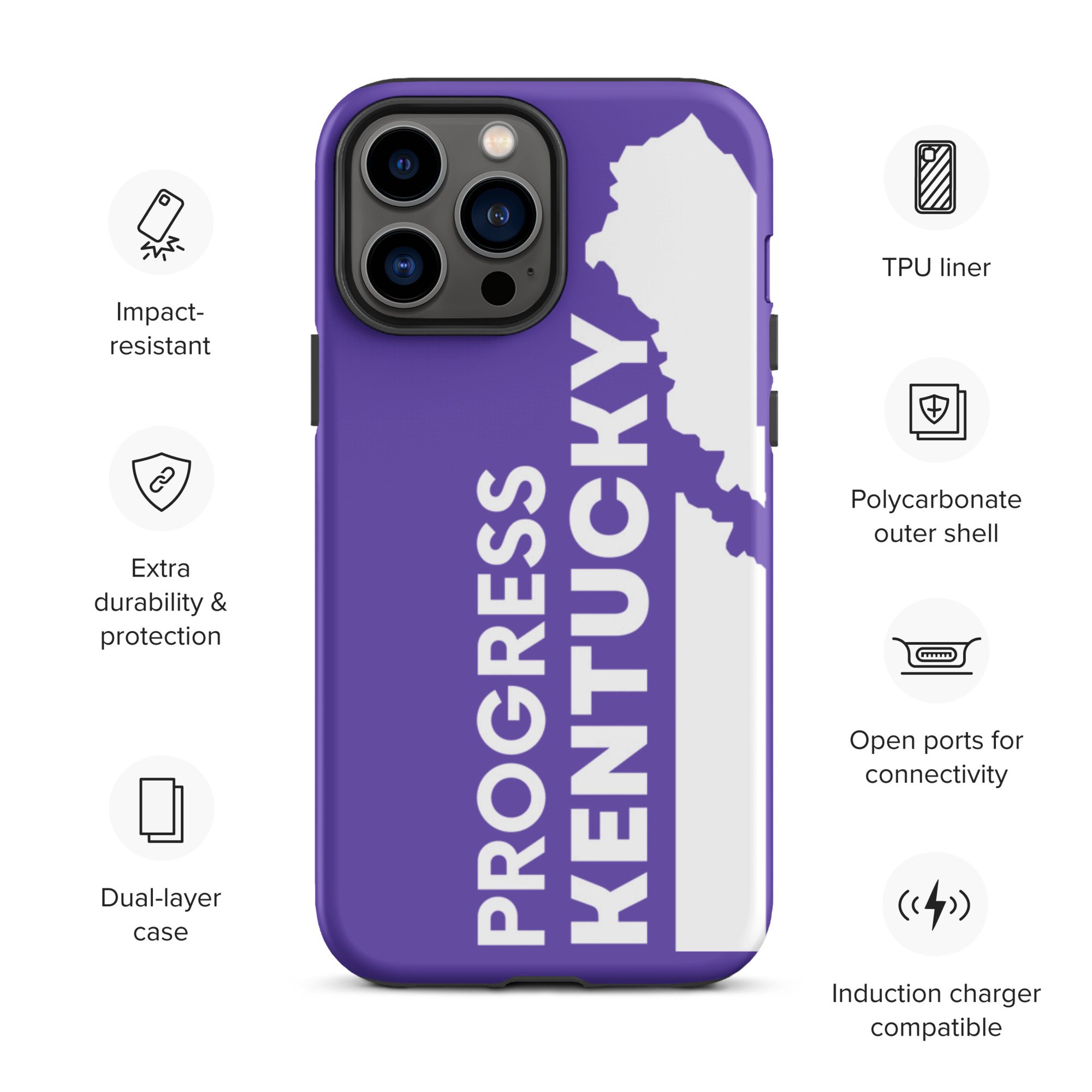 Progress Kentucky iPhone Case