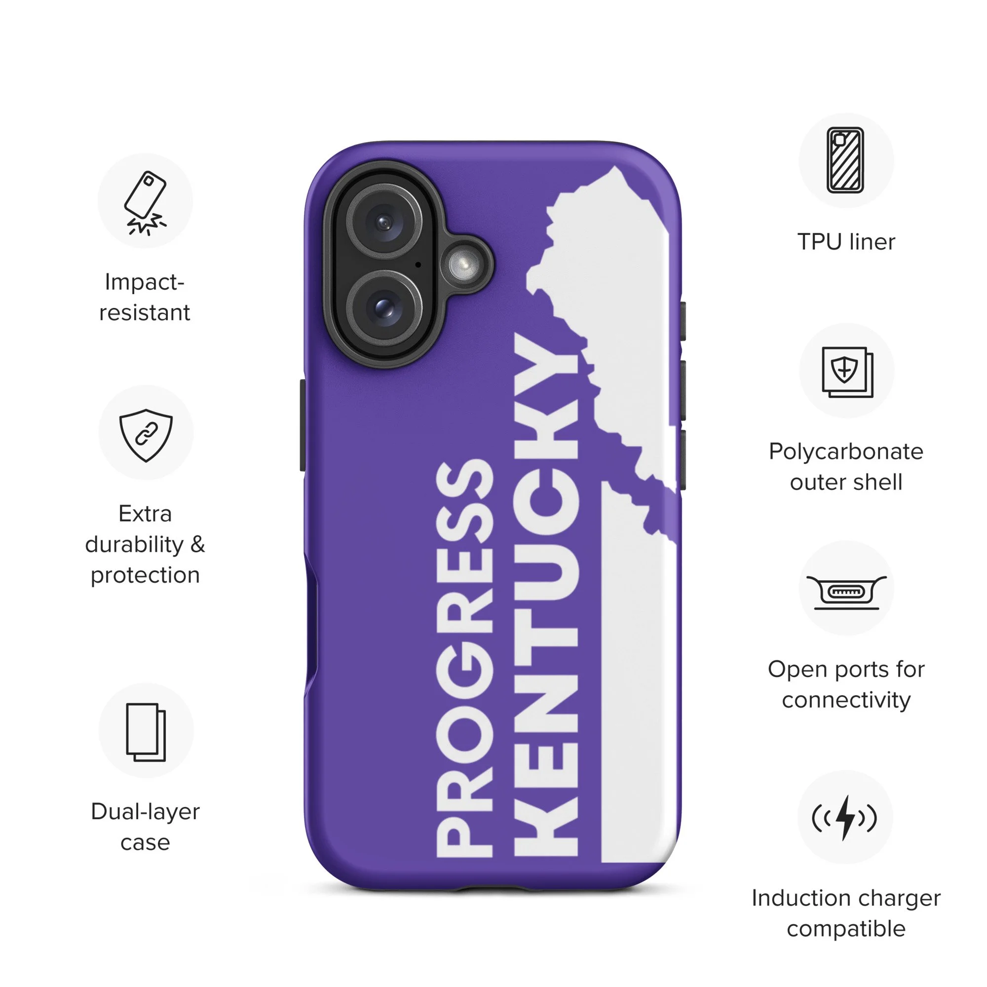 Progress Kentucky iPhone Case