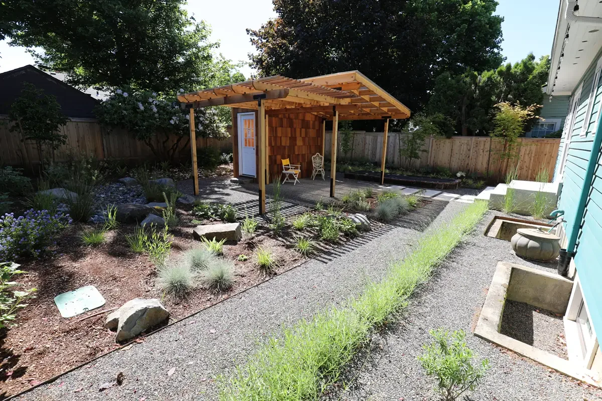 From Fake Grass to Lush Northwest Beauty: A Backyard Transformation Rooted in Nature