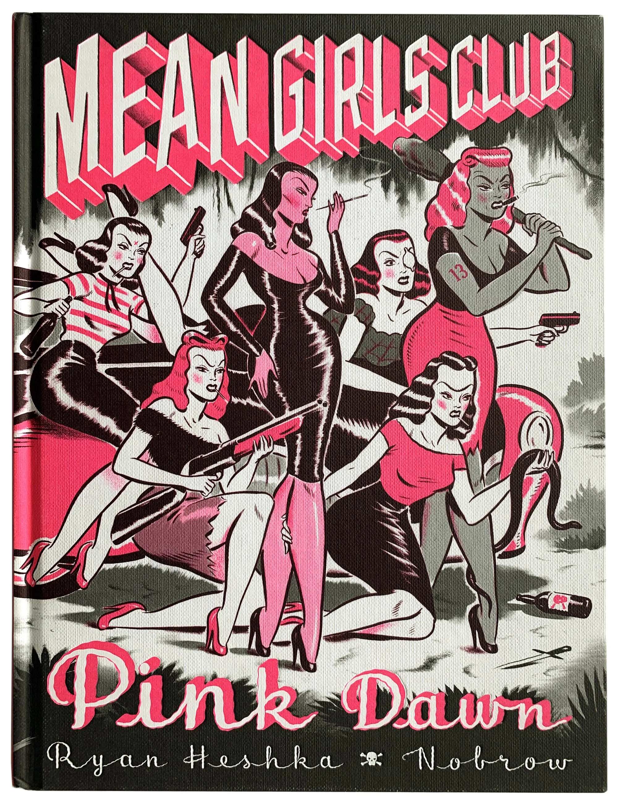 “Mean Girls Club: Pink Dawn” book + drawings set