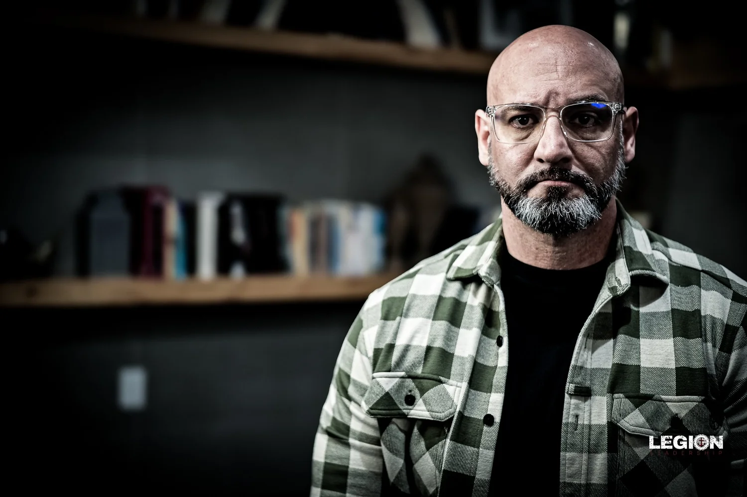 Jeff Wicker, founder of Legion Leadership — brand photography by Message Masters
