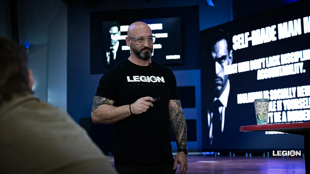 Legion Leadership brand photography