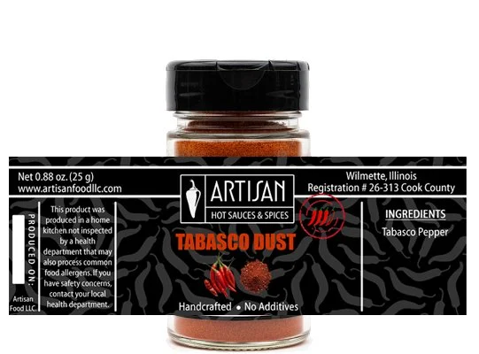 Tabasco Dust- 2oz Jar