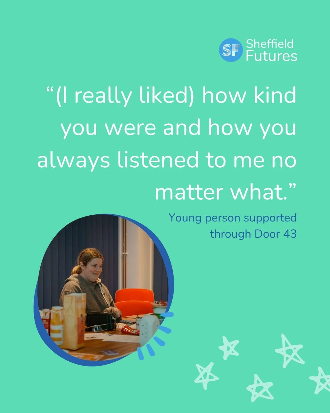 This year&rsquo;s Mental Health Awareness Week theme is action. 

Last year, we supported 3,770 young people. We know that more young people are struggling with their mental health, but long waiting lists and limited funding mean too many young peopl