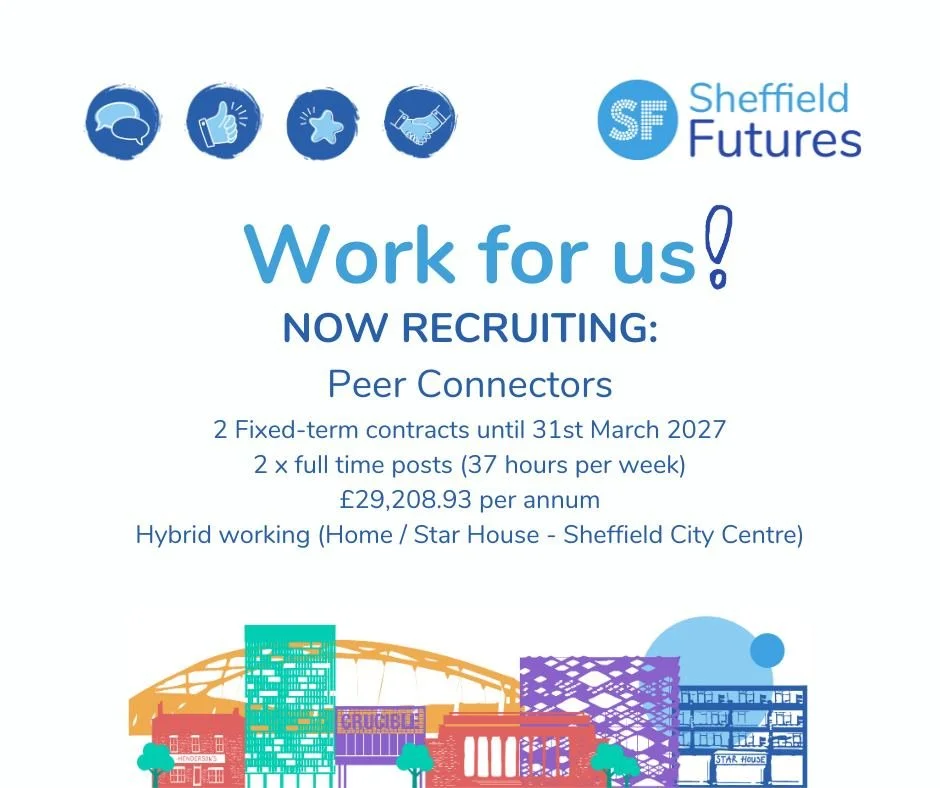 We&rsquo;re hiring 2 Peer Connectors to join our Door 43 team 💙

You&rsquo;ll support young people aged 16-24 experiencing mild to moderate anxiety, depression, or neurodivergence who may be struggling with education, employment, or entering the wor
