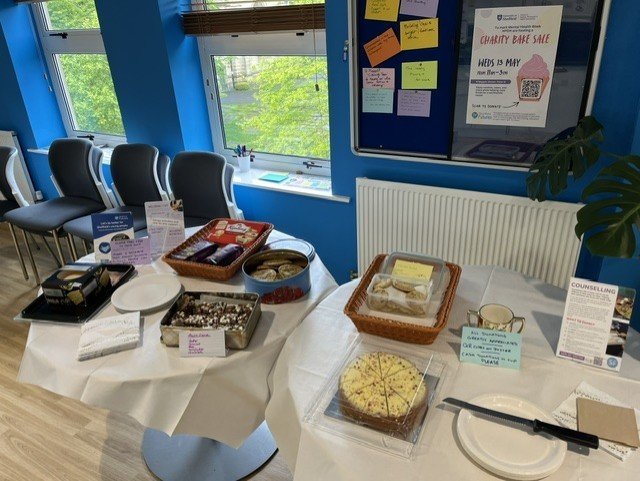 A massive thank you to the University of Sheffield&rsquo;s School of History, Philosophy and Digital Humanities for raising &pound;135 for us at their bake sale 💙🍰

We&rsquo;re so grateful for all your support and to everyone who stopped by for a s