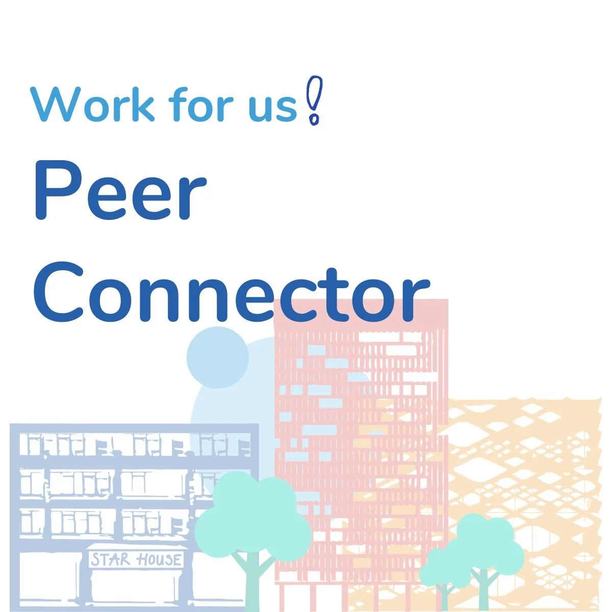 We&rsquo;re hiring 2 Peer Connectors to join our Door 43 team! 💙

You&rsquo;ll support young people aged 16-24 experiencing mild to moderate anxiety, depression, or neurodivergence who may be struggling with education, employment, or entering the wo