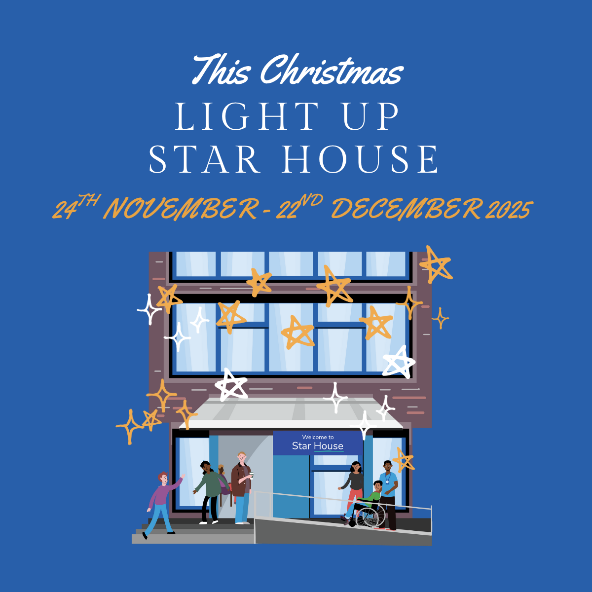 Light up Star House this Christmas