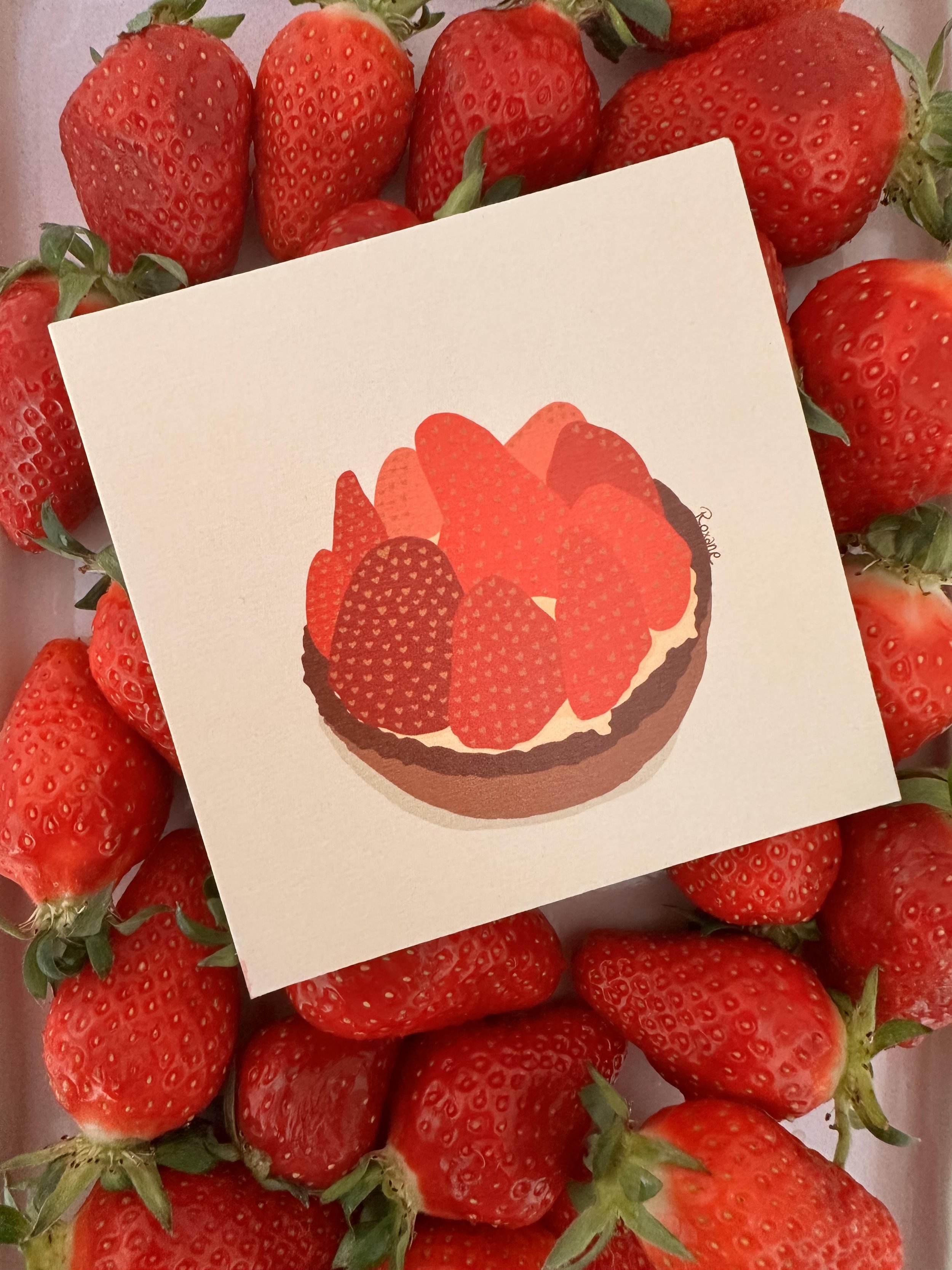 Tarte aux fraises