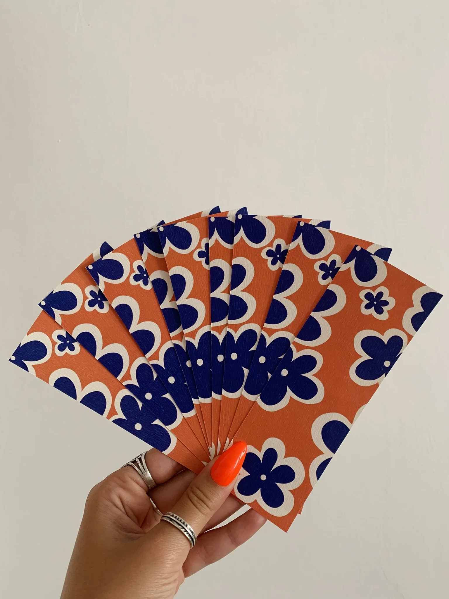 Marque page fleurs