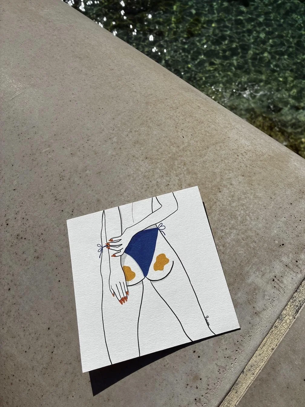 L'amour à la plage
