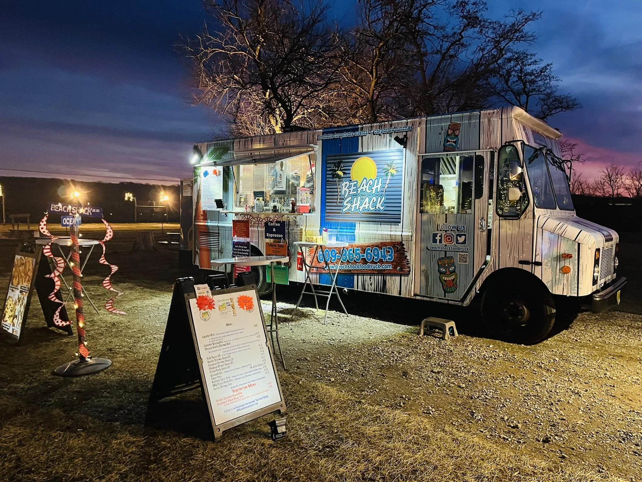 beach shack food truck