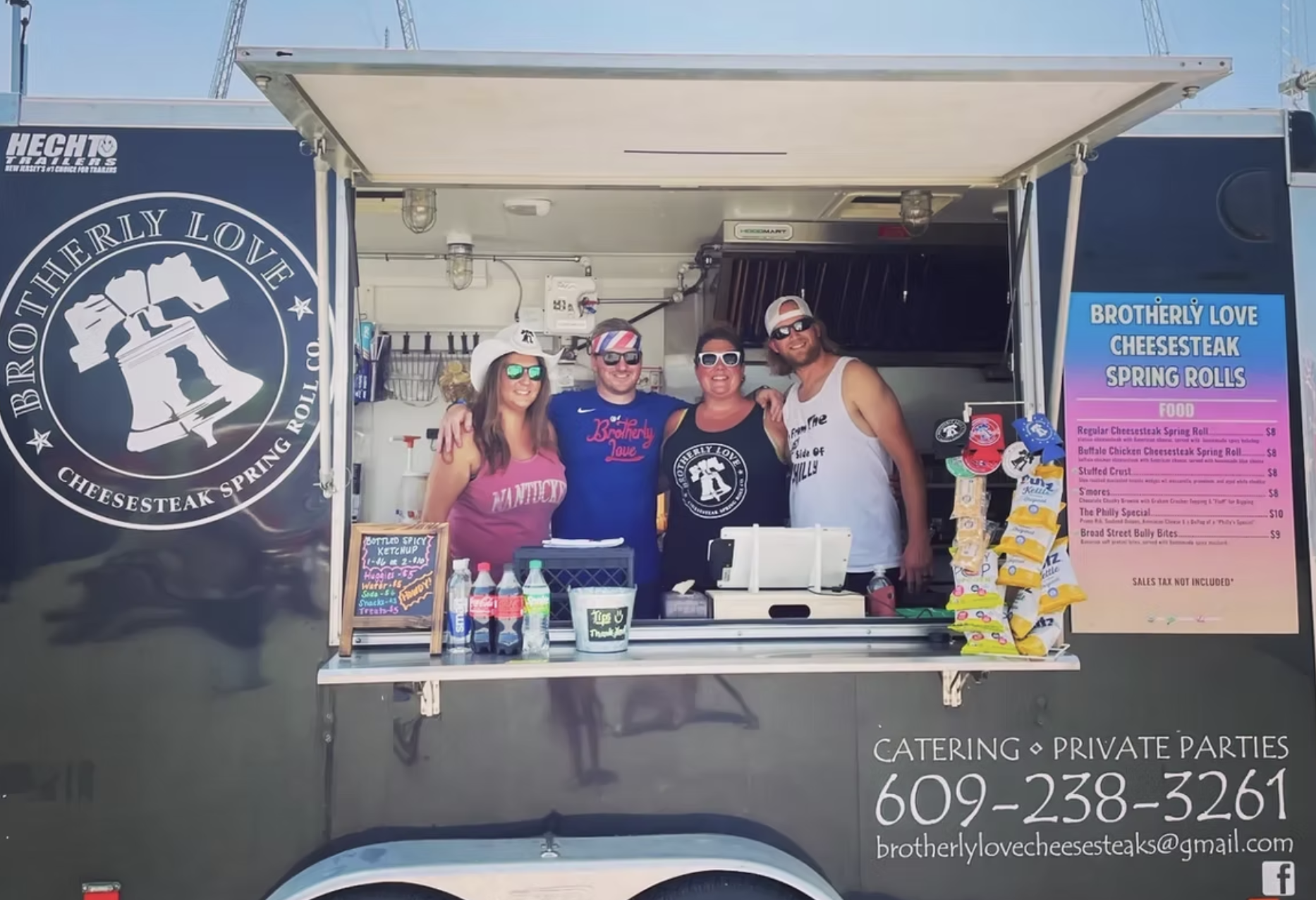 Brotherly Love Cheesteak Spring Roll Company Team