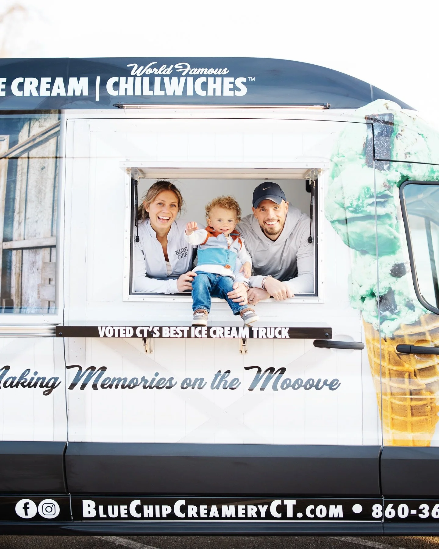 Blue Chip Creamery Owners Christina and Matt Zajac