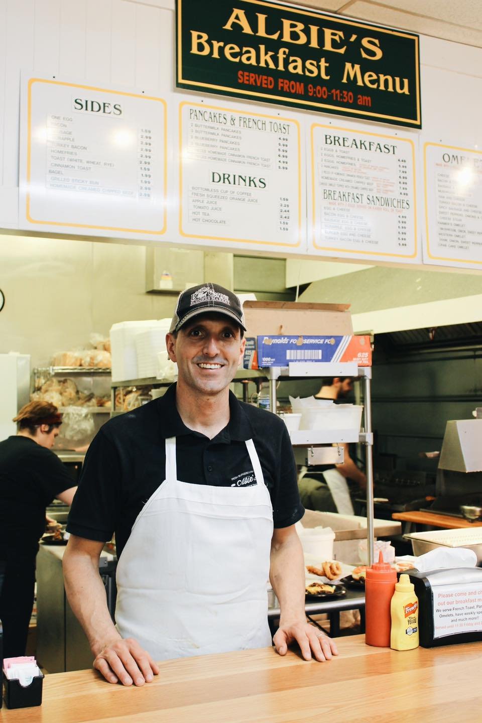 Albie's owner- Scott Stoltzfus