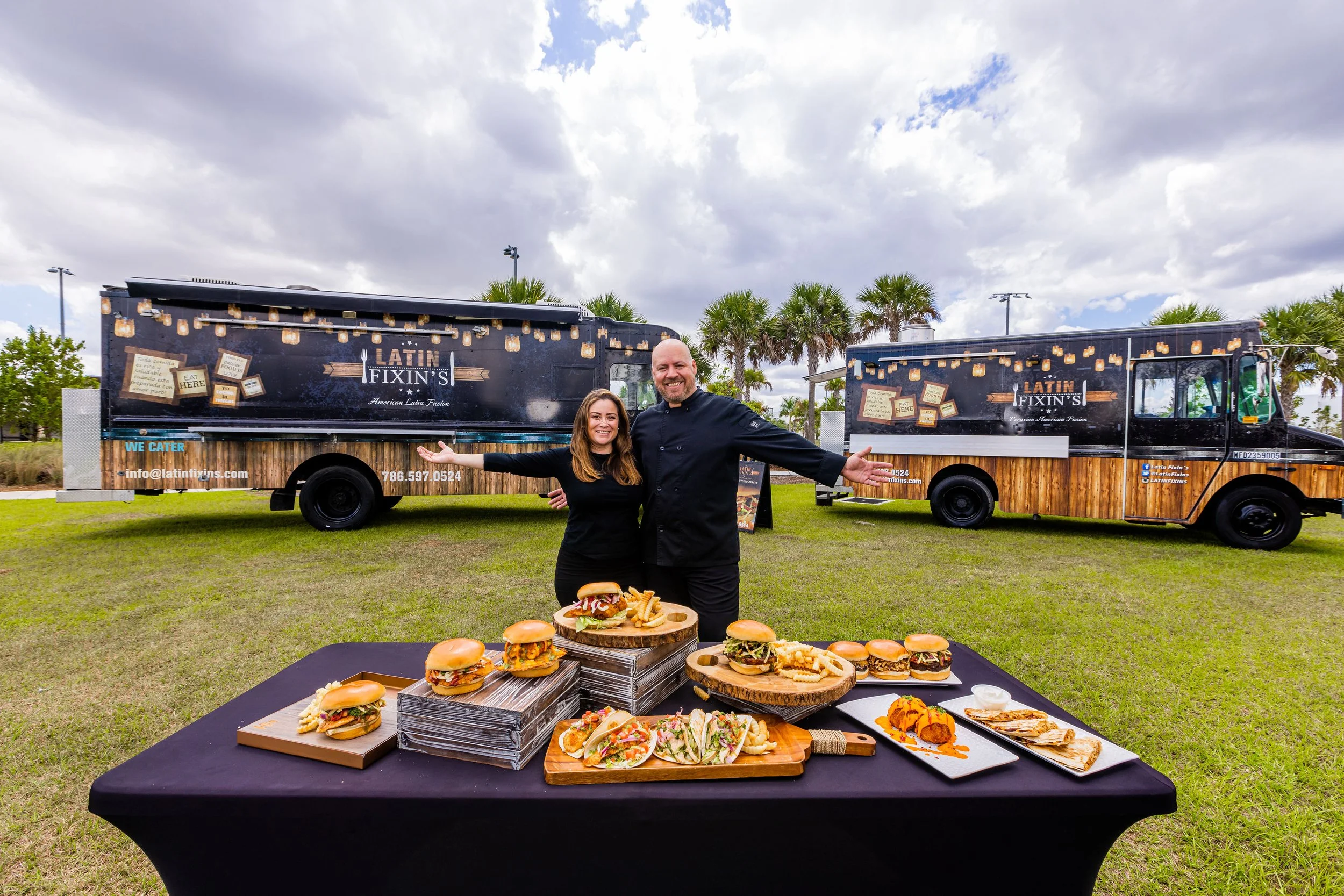 Alex and Kiara Latin Fixins Owners