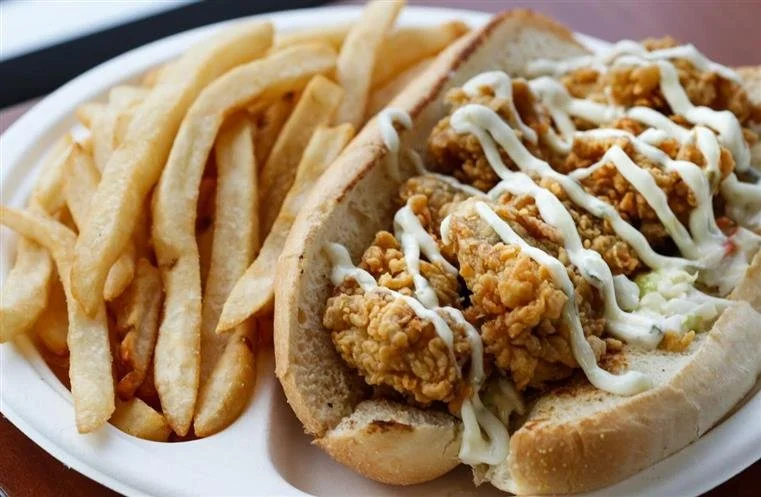 Carolina Fish Fry and Grill Po boy and fries 1.jpg