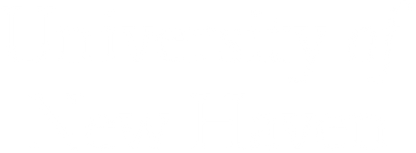 University of New Haven text logo in white