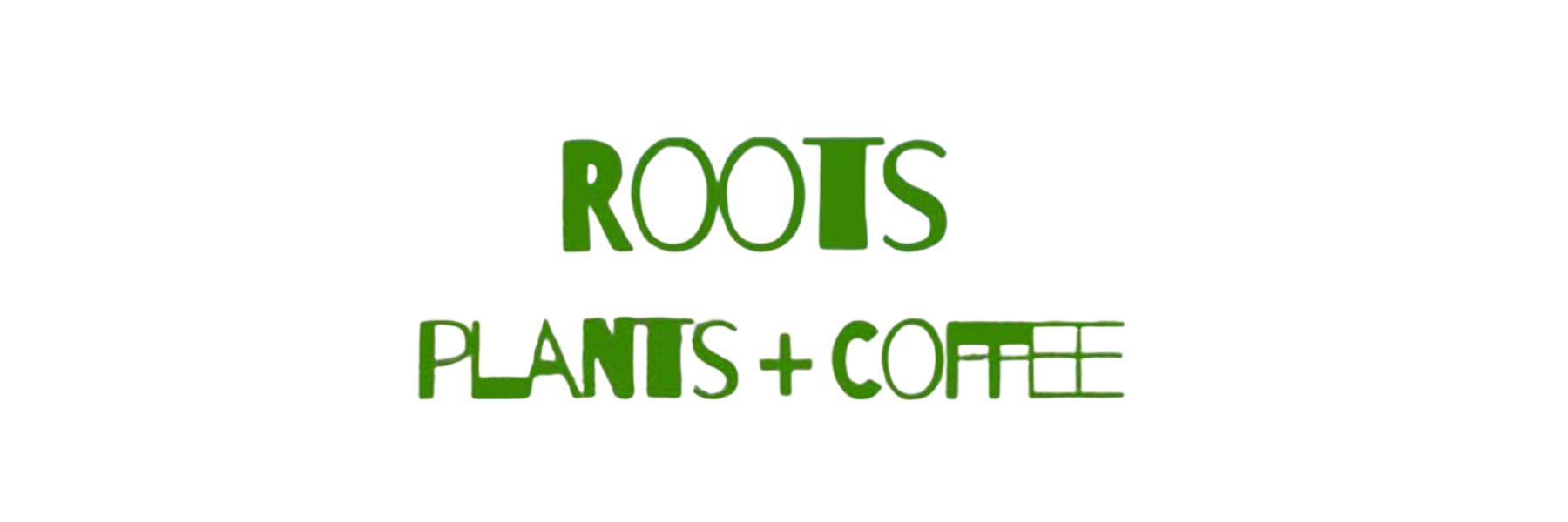 Roots Plants + Coffee Logo