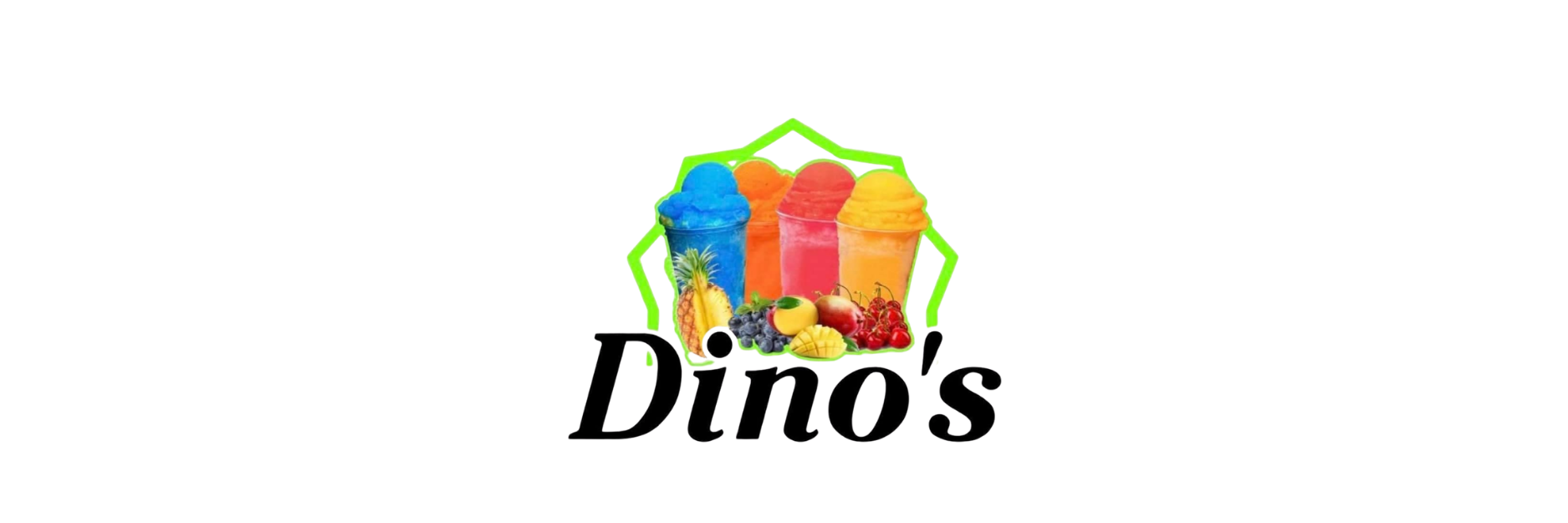 Dino's Ice Cream Truck Logo