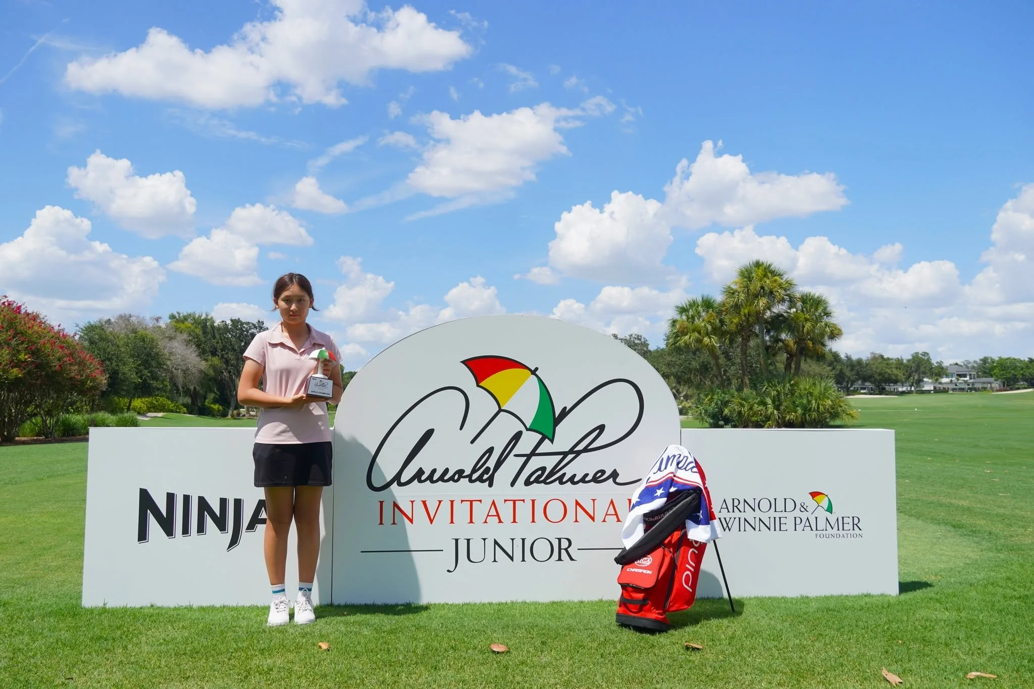 Li Jiahang at the Arnold Palmer Invitational Junior, 2026.
