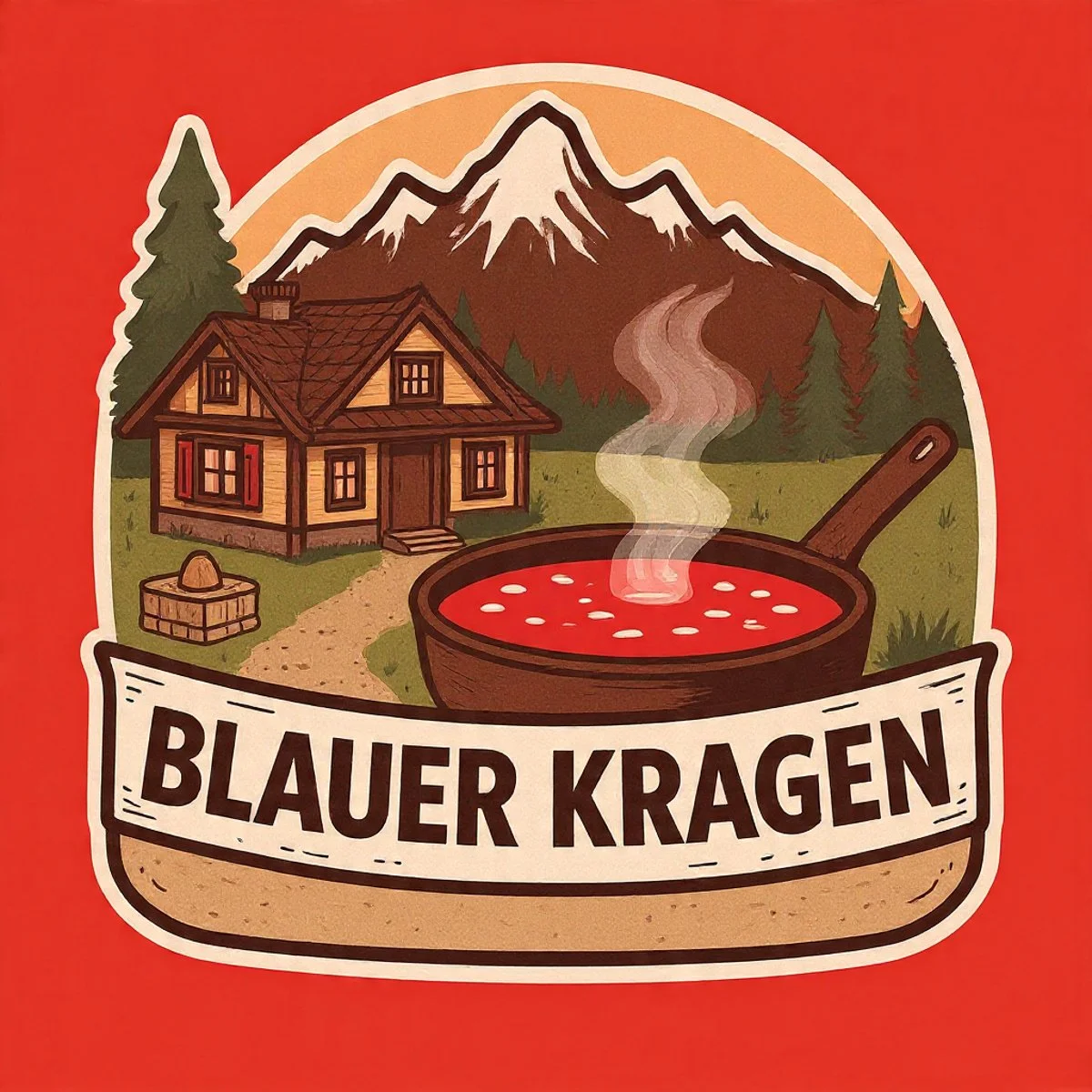 Blauer Kragen 