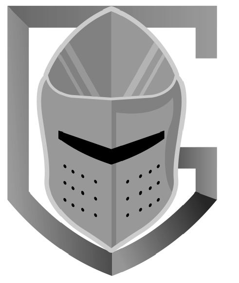 Gilded Knight logo.