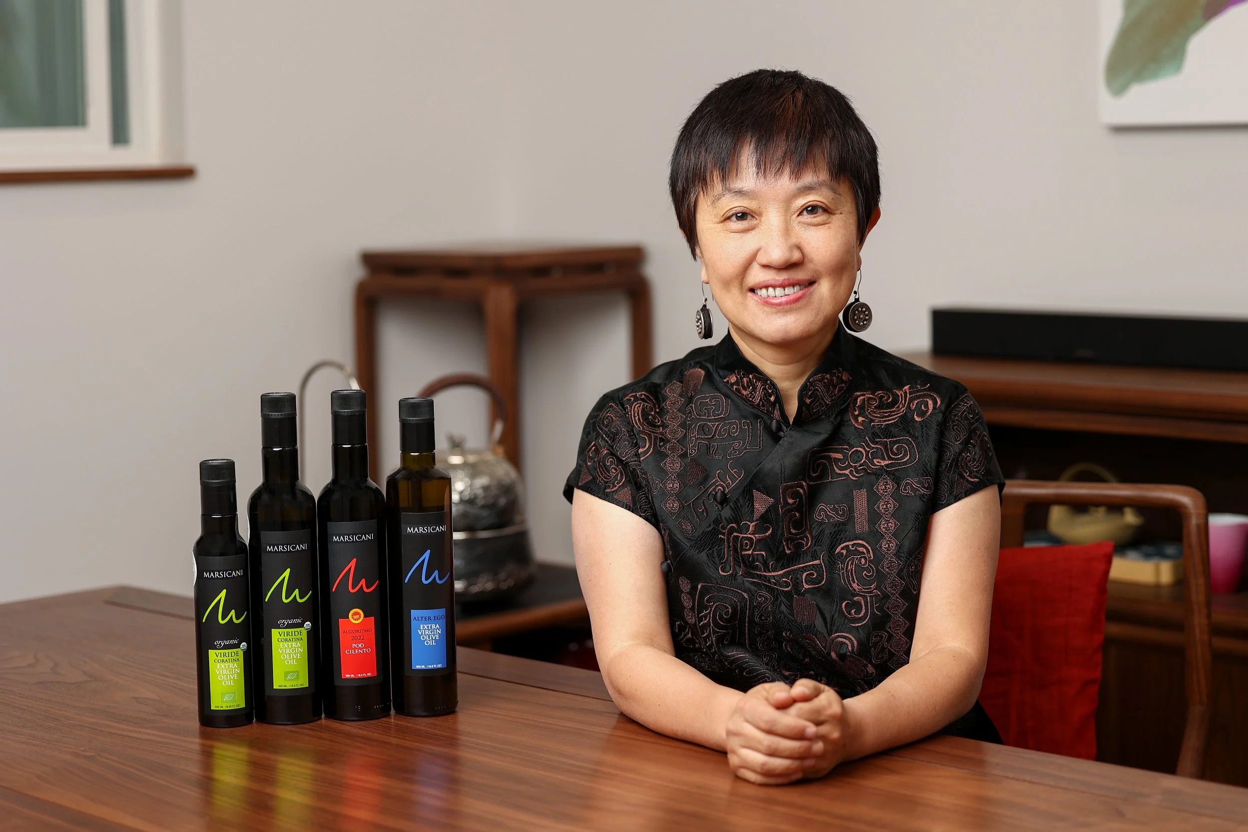 Queenie Covington, Bluffdale olive oil sommelier and founder of LOVEVOO