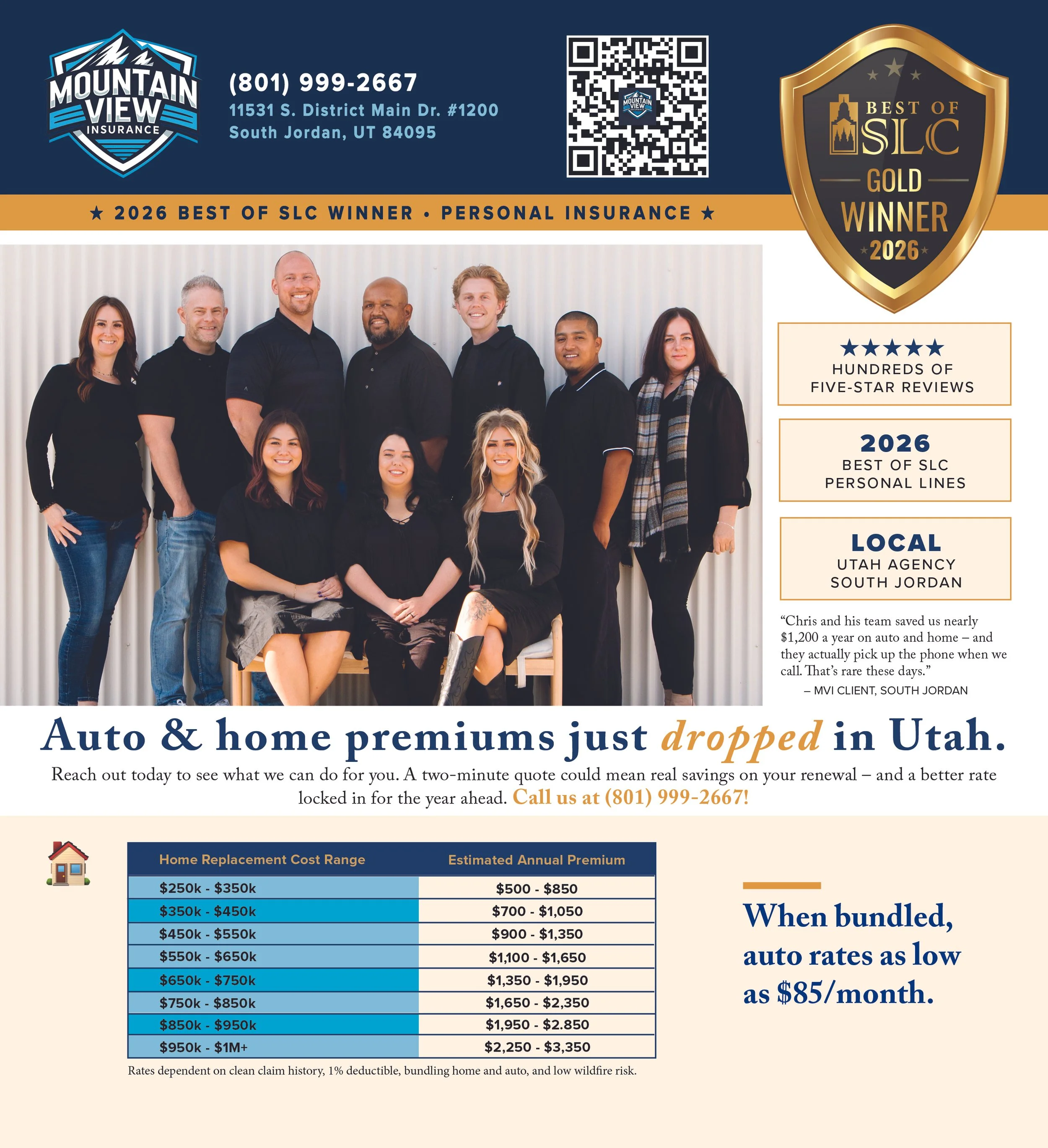 MOUNTAIN VIEW INSURANCE