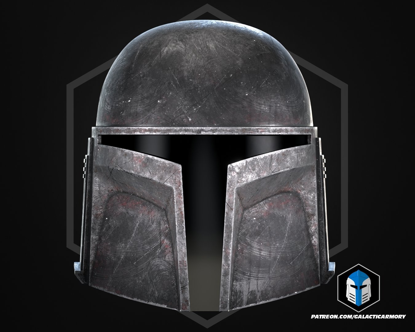 Shadow Lord Commando Mandalorian Helmet