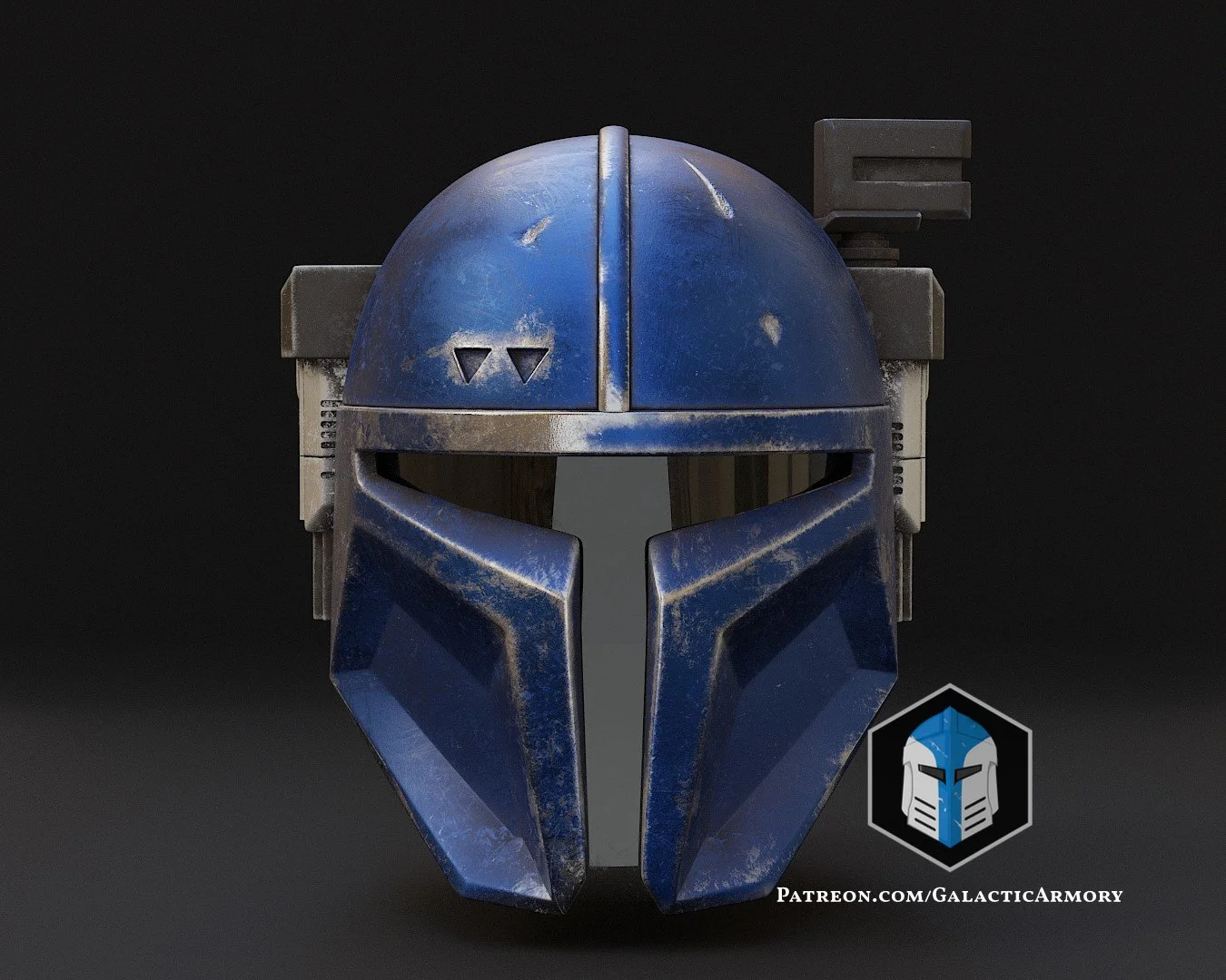 Heavy Mandalorian Helmet