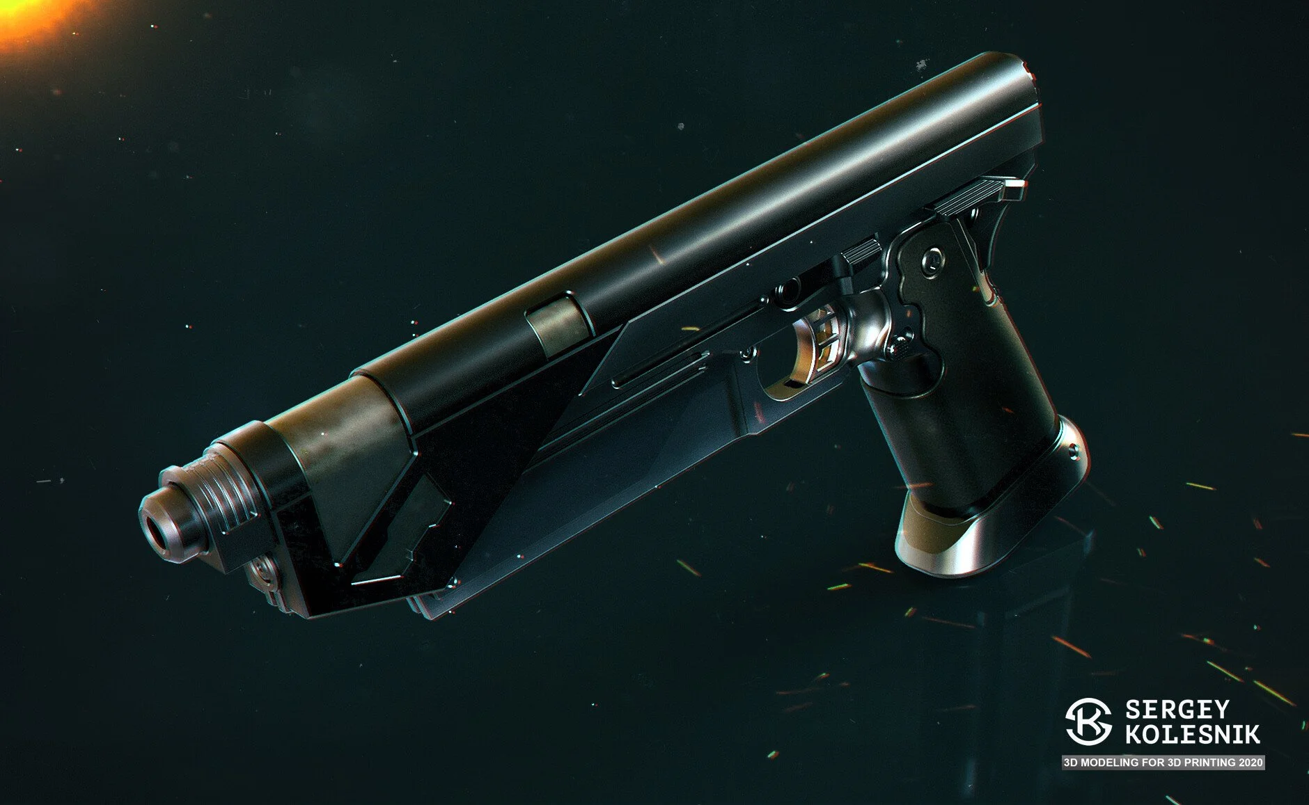 Bo Katan Westar 35 Blaster Prop