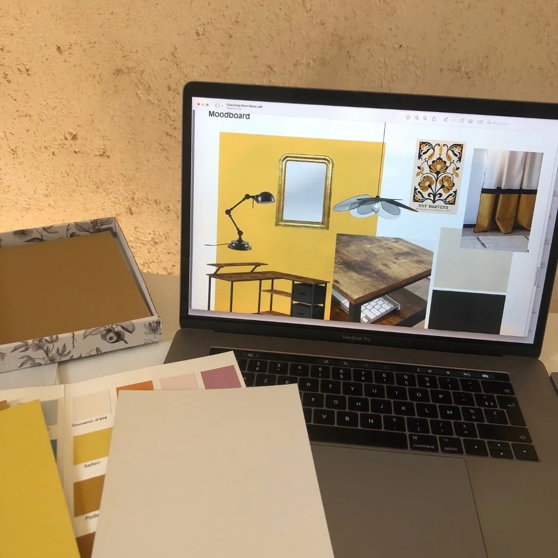 | COACHING D&Eacute;CO | 
Envie de changement mais vous ne savez pas par o&ugrave; commencer? Vous souhaitez modifier l&rsquo;aspect d&rsquo;une pi&egrave;ce sans tout casser? 

Le coaching d&eacute;co est un accompagnement de 2h, sur place ou par vi
