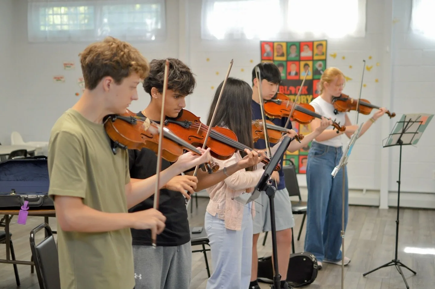 Happy National Violin Day 🎻
The violin has been around for nearly 500 years and it&rsquo;s still changing lives!
Our students prove that every week as they learn, grow, and make this centuries old instrument their own. 

📸@arefsangle