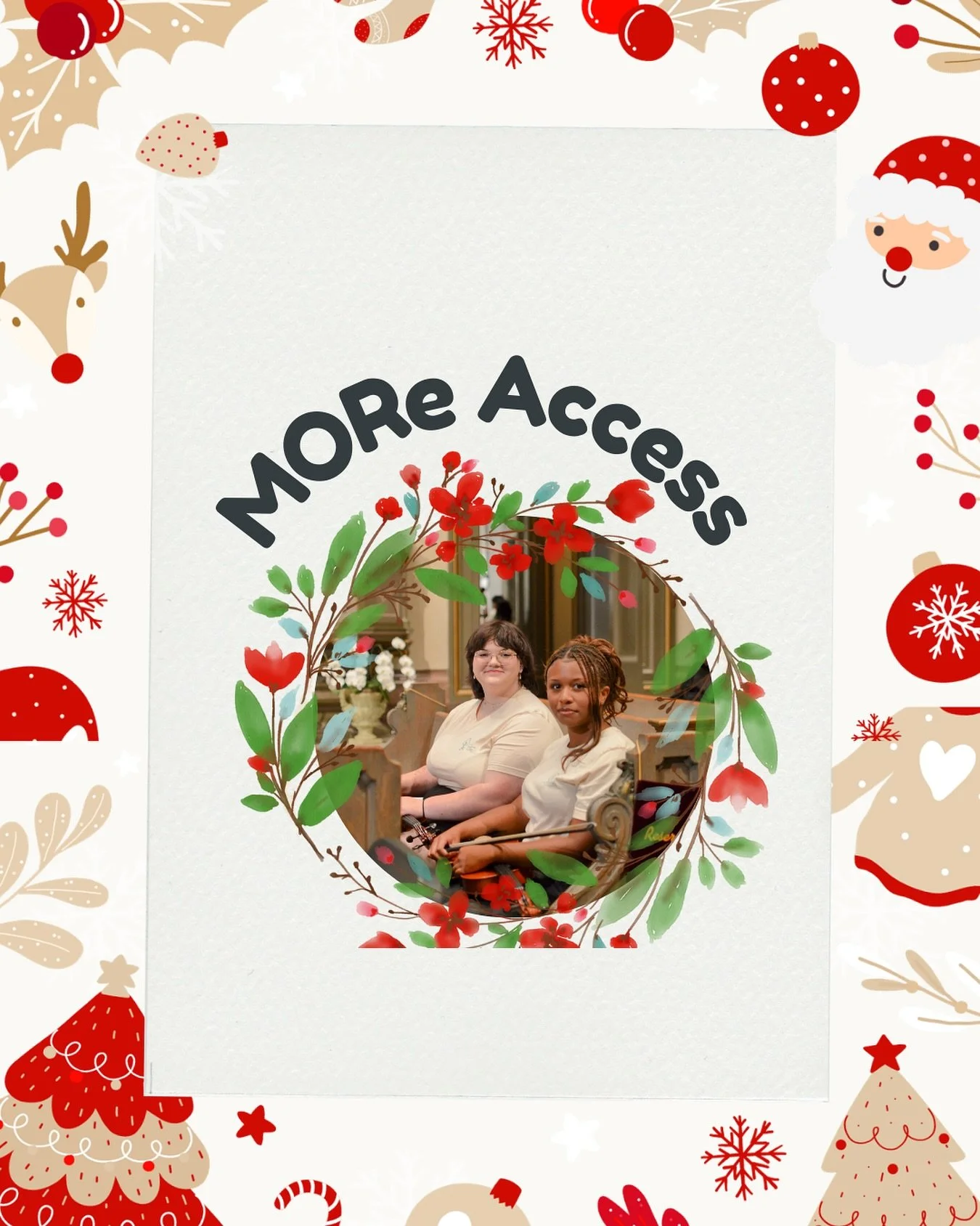 Giving MORe Access means removing the barriers that keep students from experiencing high-quality music education.

For many families, the cost of lessons, instruments, and transportation makes music education completely out of reach. Schools often fa